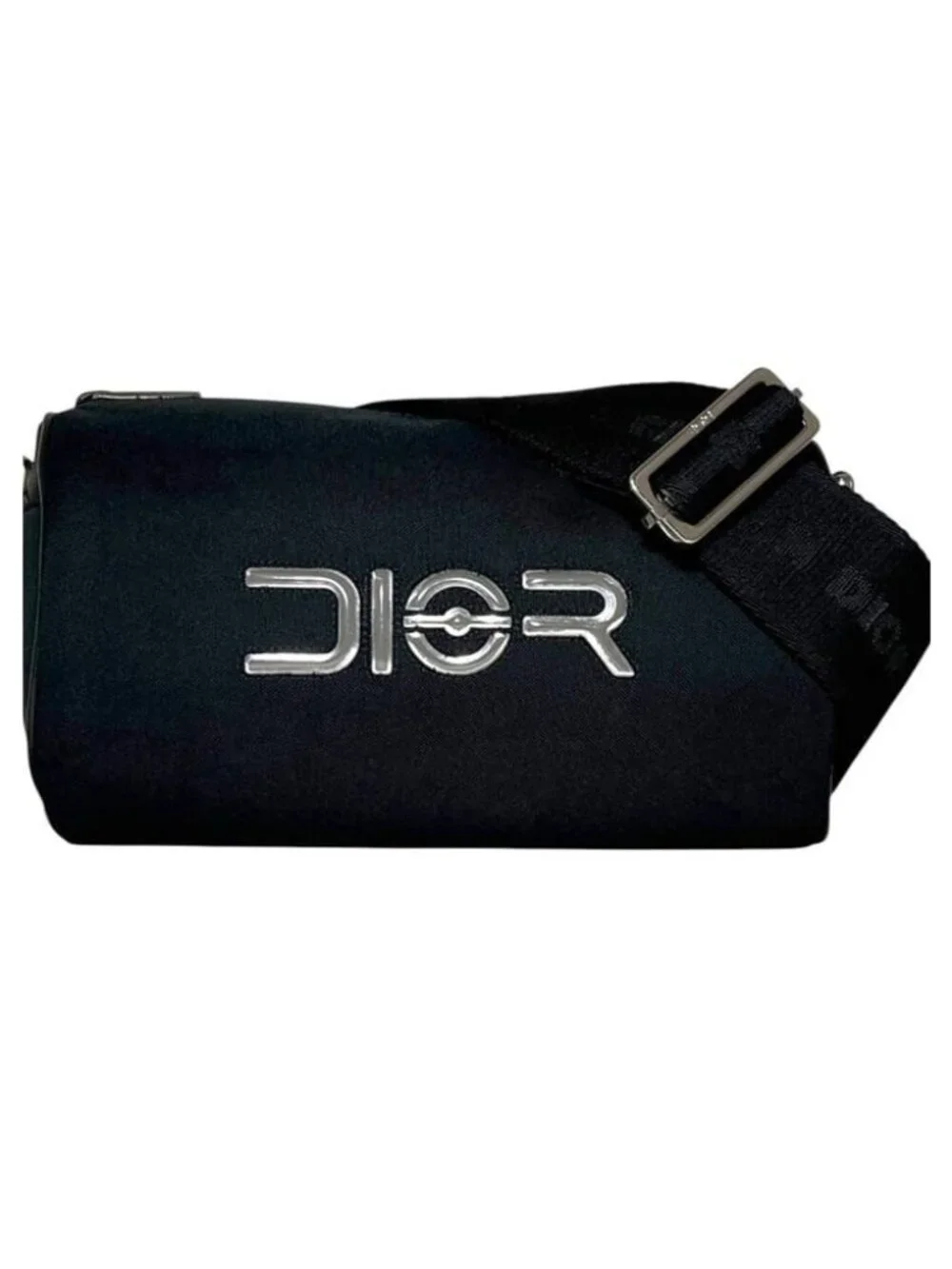 Dior Shoulder Bag Roller Hajime Sorayama Nylon Black